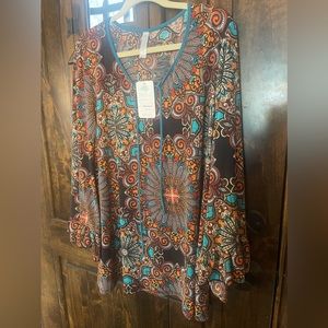 NWT Western Tunic, 2X NEW with tags